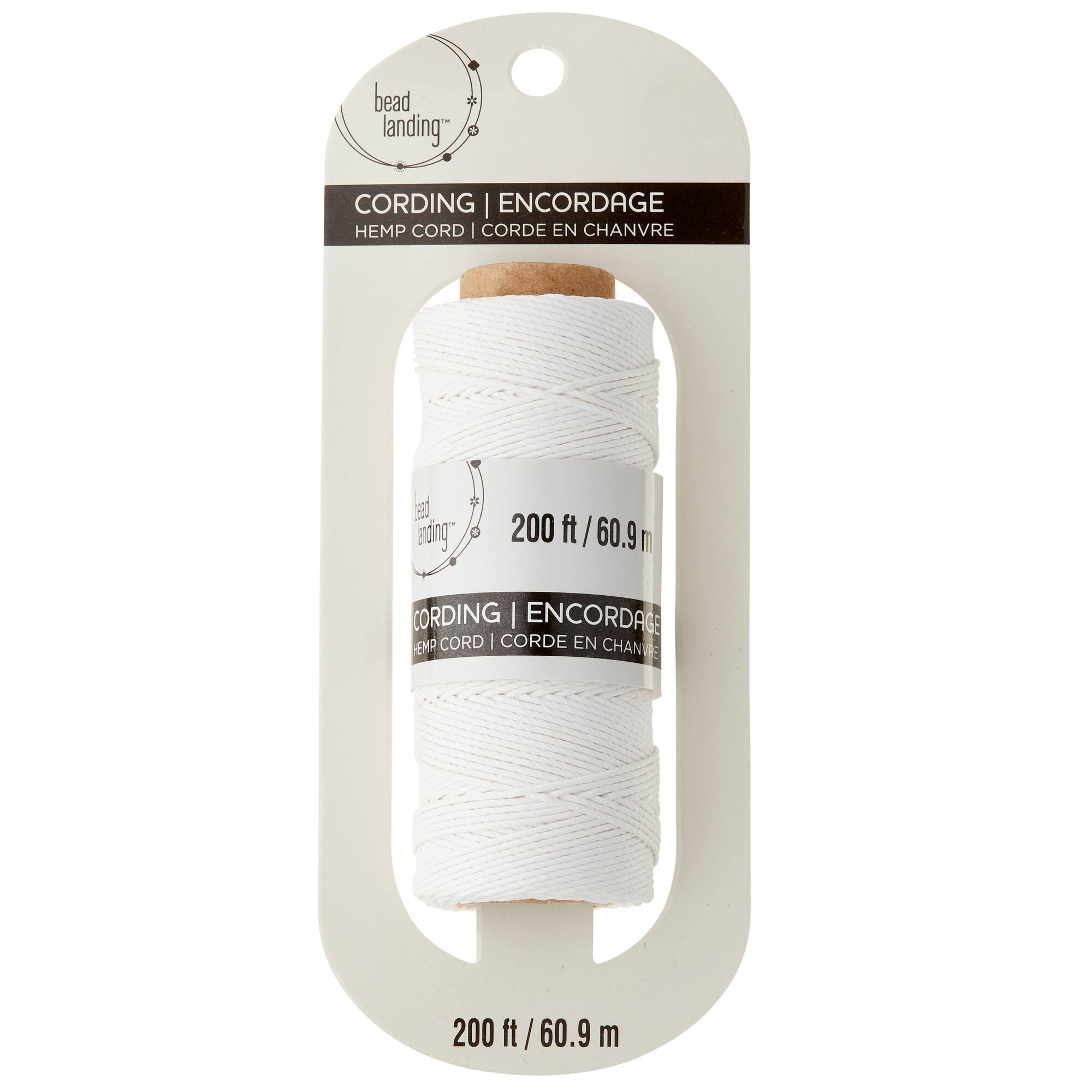 12 Pack: 20lb. White Hemp Cord Spool by Bead Landing™